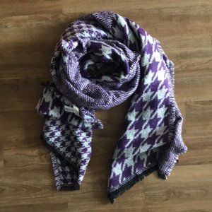 NWT Michael Kors patchwork wrap scarf